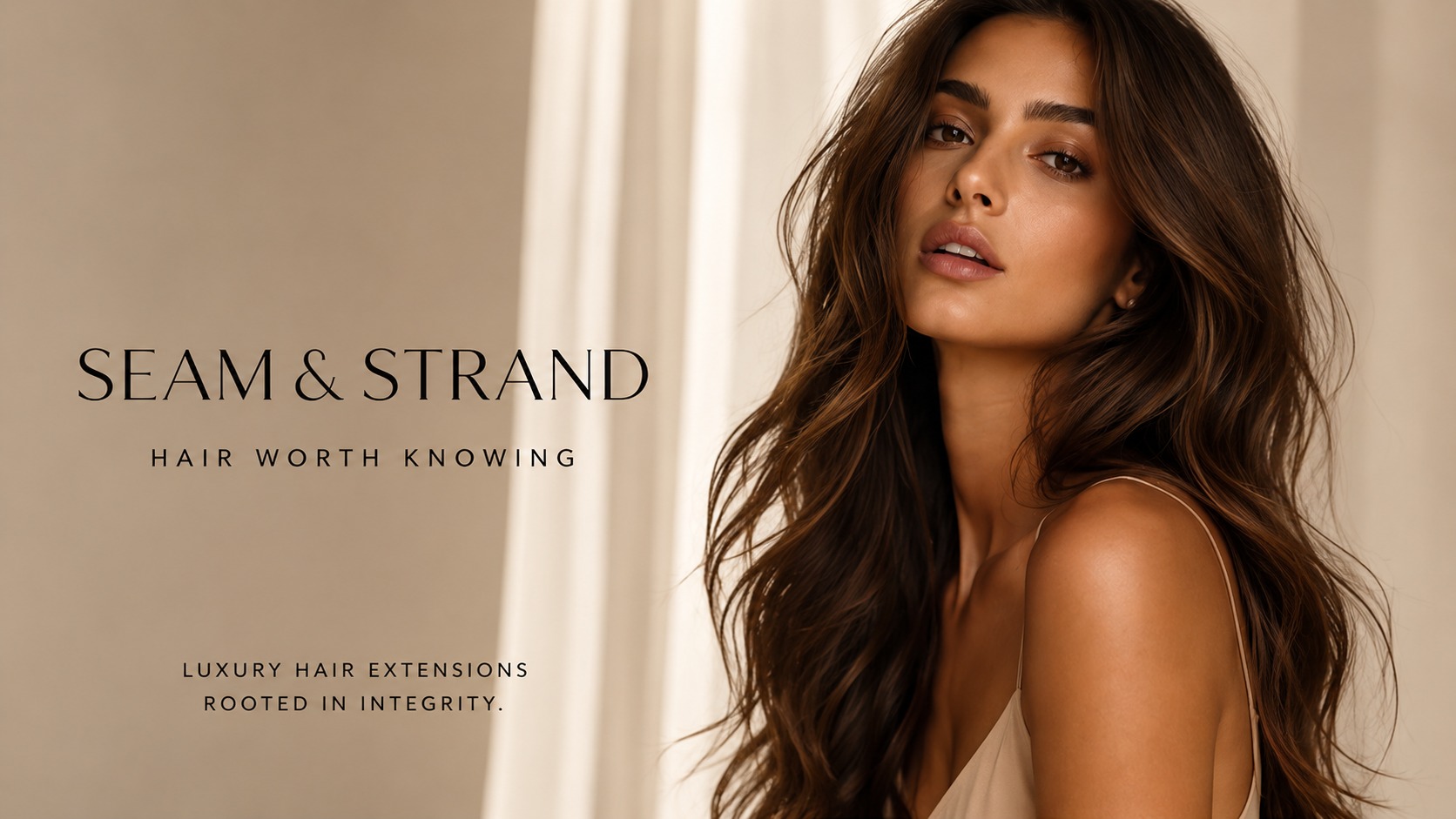 Seam & Strand luxury hair extensions — shop all hair